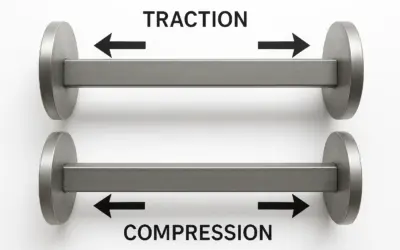 Traction et compression exercice corrigé
