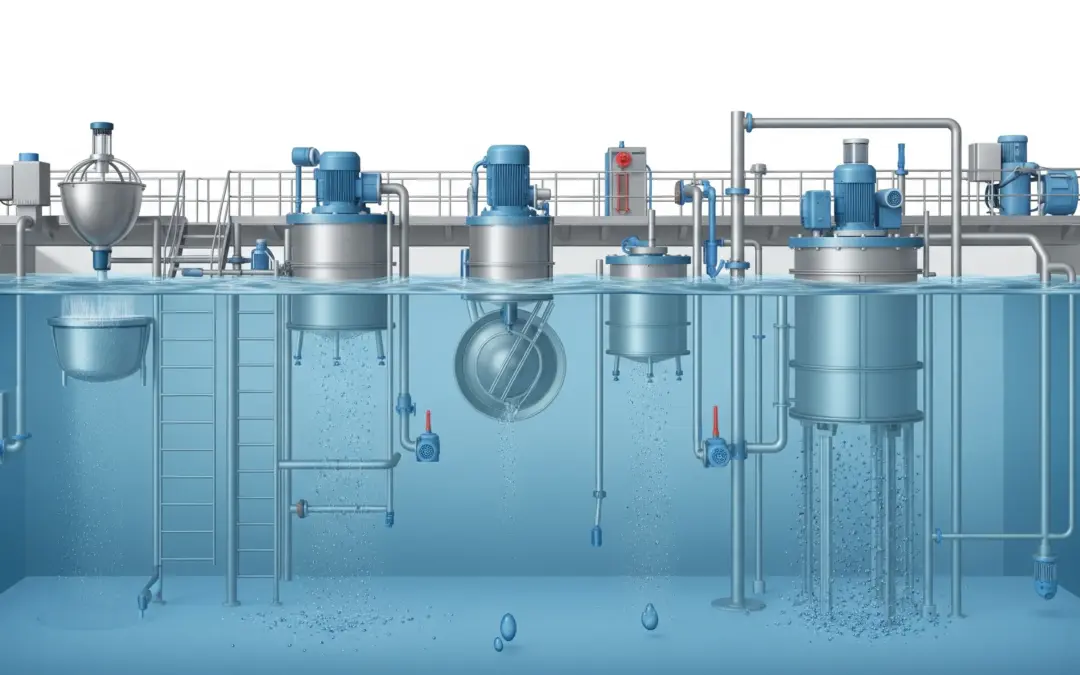 Traitement de l’eau par coagulation-floculation