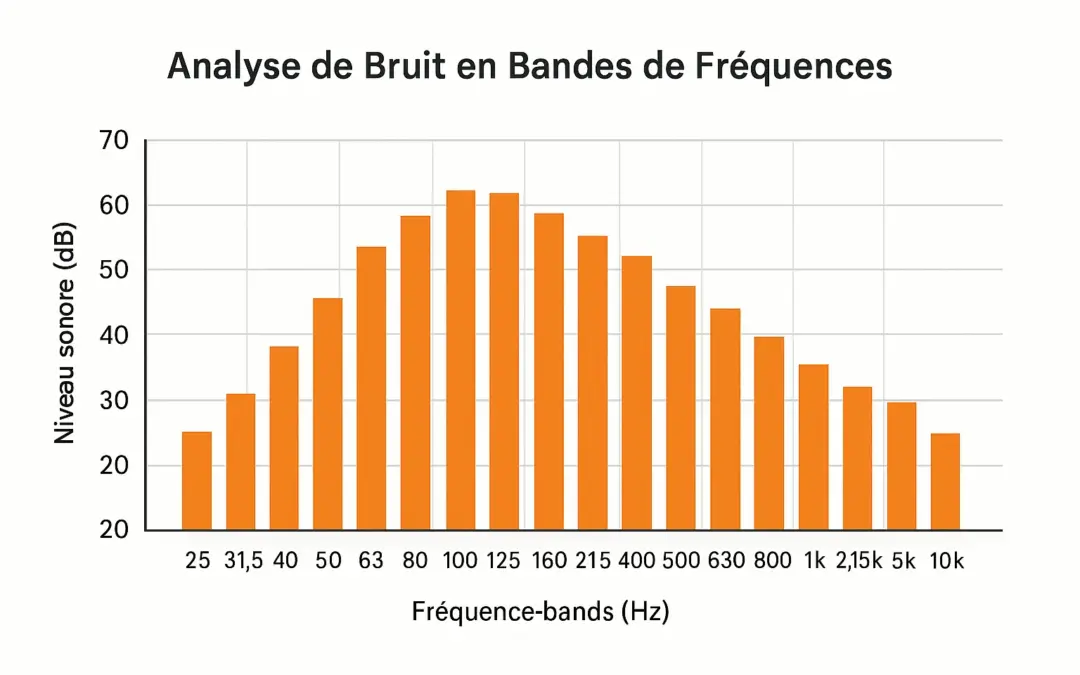 Analyse de Bruit en Bandes de Fréquences