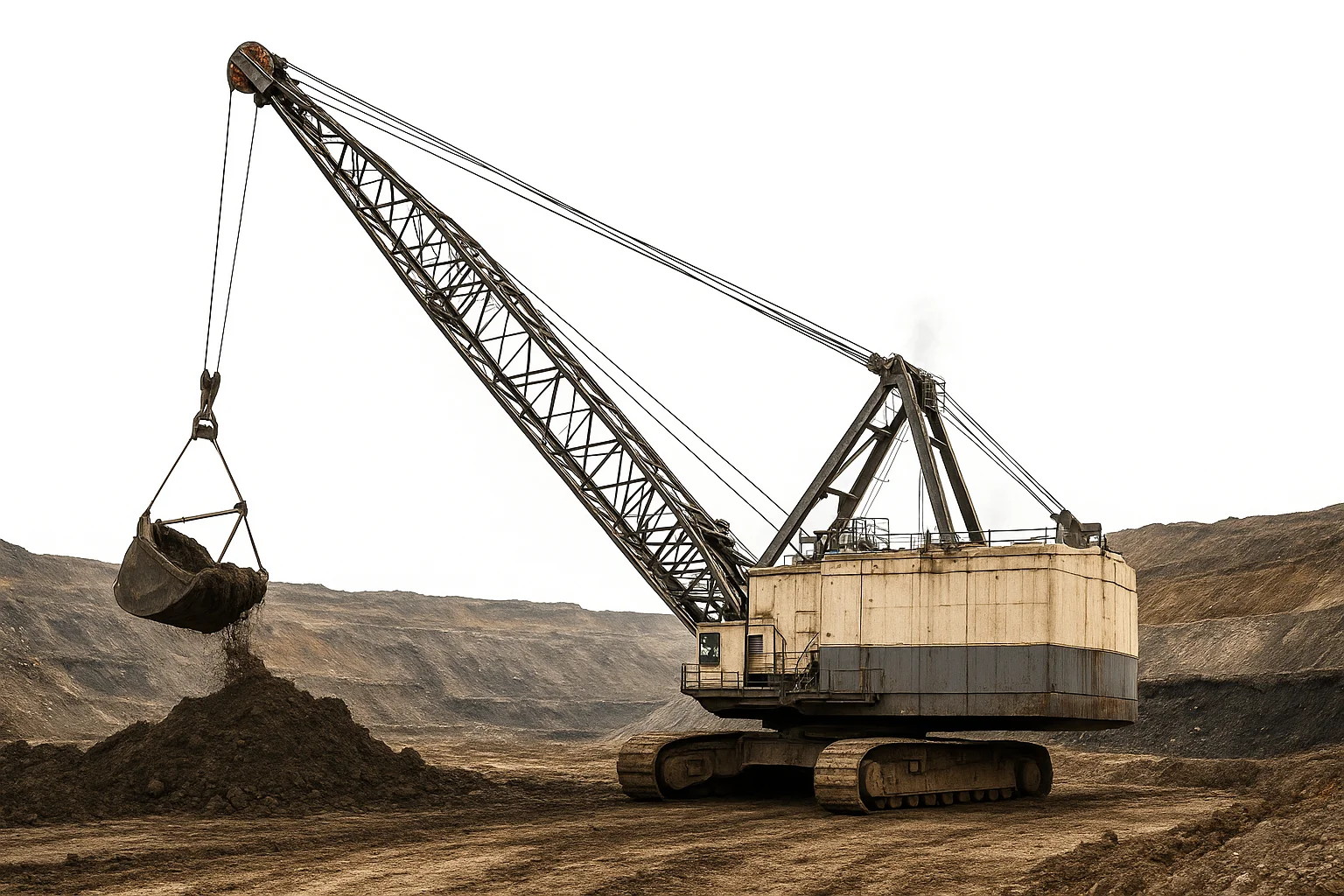 Calcul de Productivité d'une Dragline en Mine (1) Calcul de Productivité d'une Dragline en Mine