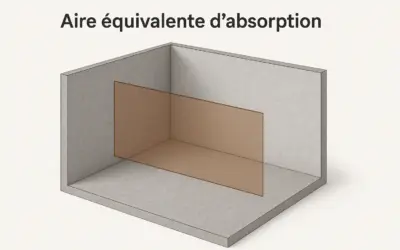 Calcul de l’aire équivalente d’absorption