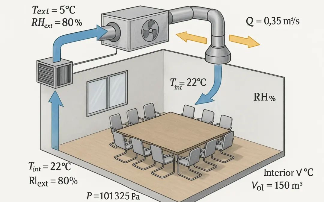 Calcul de l’Humidité Relative dans une Salle