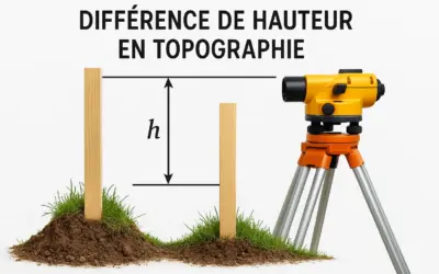 Calcul de la Différence de Hauteur en topographie