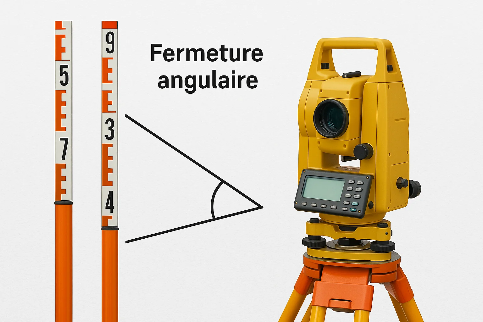 Calcul de la Fermeture Angulaire    étudiant génie civil