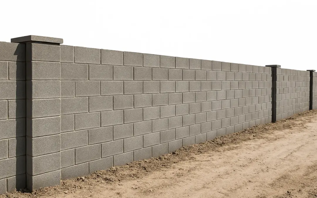 Calcul de la quantité de mortier pour un mur