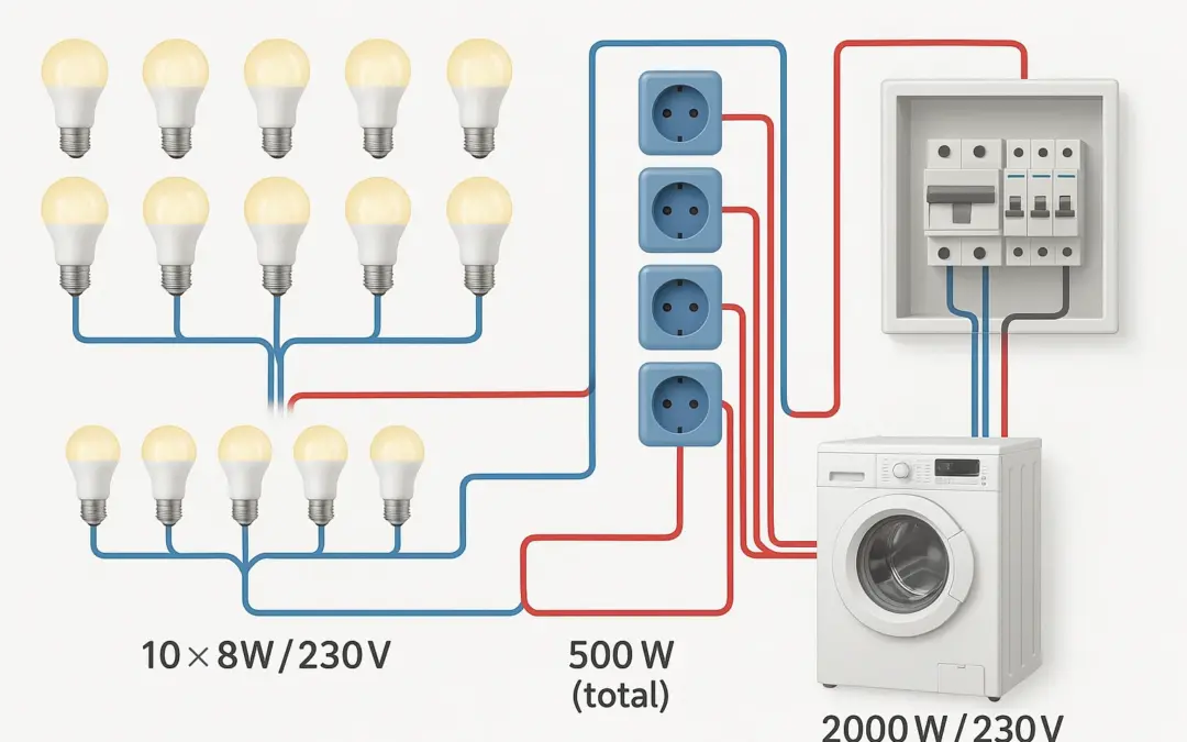 Calcul des Paramètres Électriques d’une maison