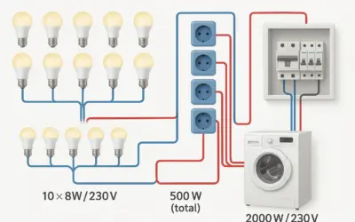 Calcul des Paramètres Électriques d’une maison