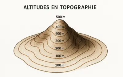 Calcul des altitudes en topographie