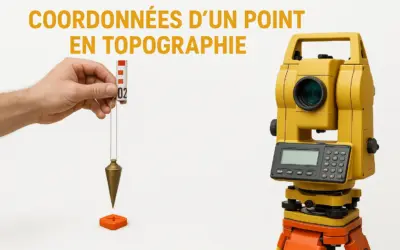Calcul des coordonnées d’un point en Topographie