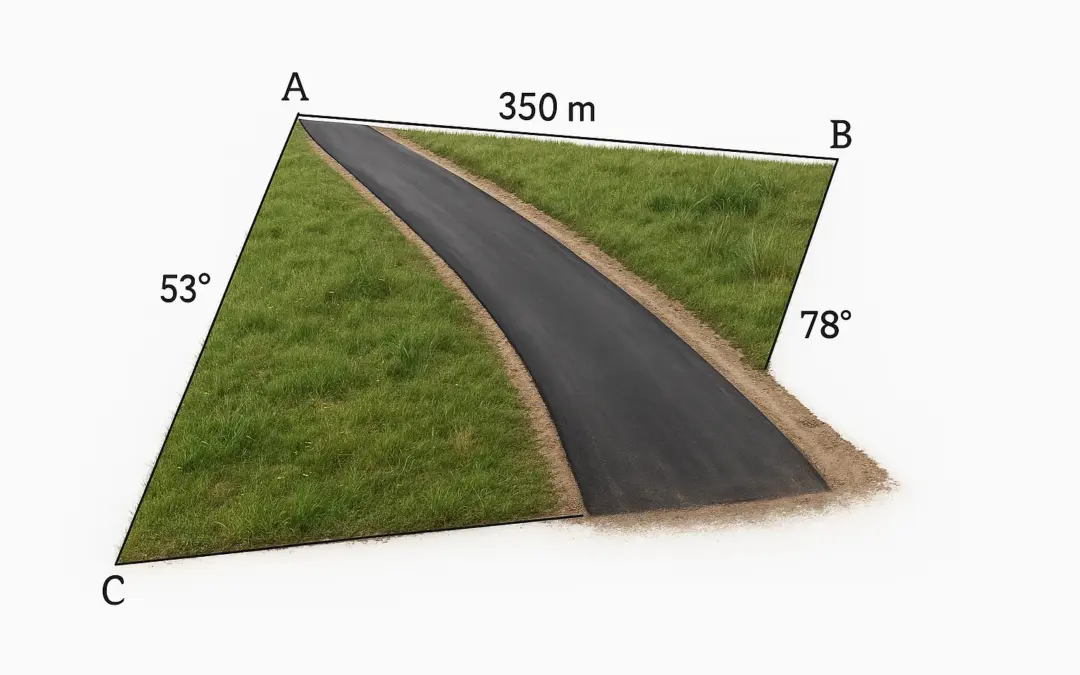 Calcul des dimensions d’un terrain