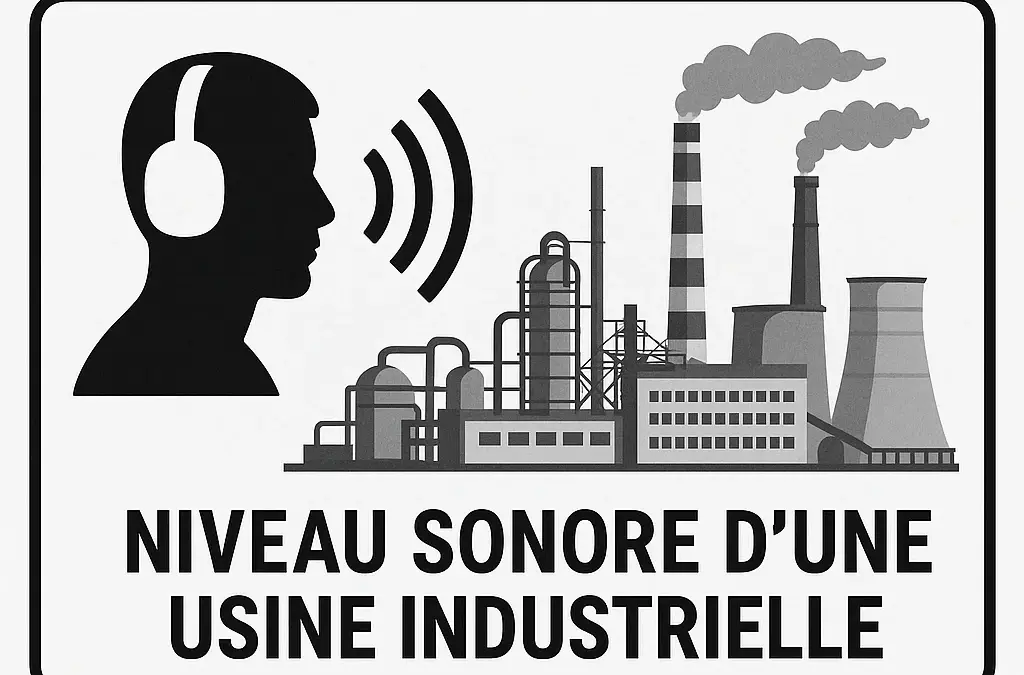 Niveau sonore d’une usine industrielle