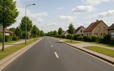 Calcul du nombre et de la largeur des routes