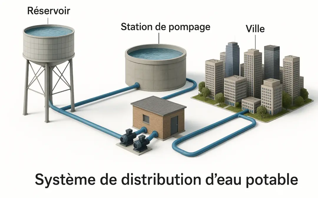 Calculer la Distribution d’Eau Potable