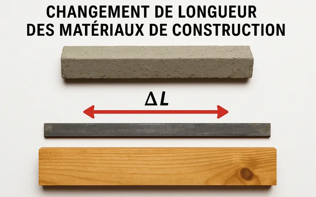 Changement de Longueur des Matériaux