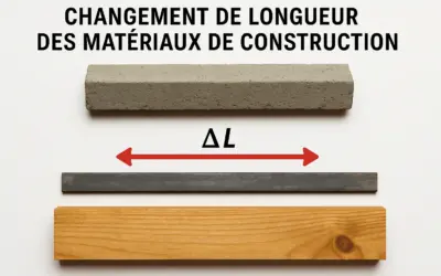Changement de Longueur des Matériaux