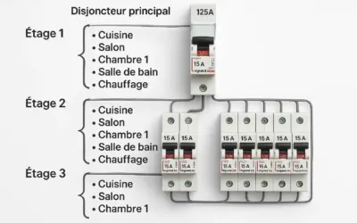 Choix du disjoncteur général pour l’immeuble