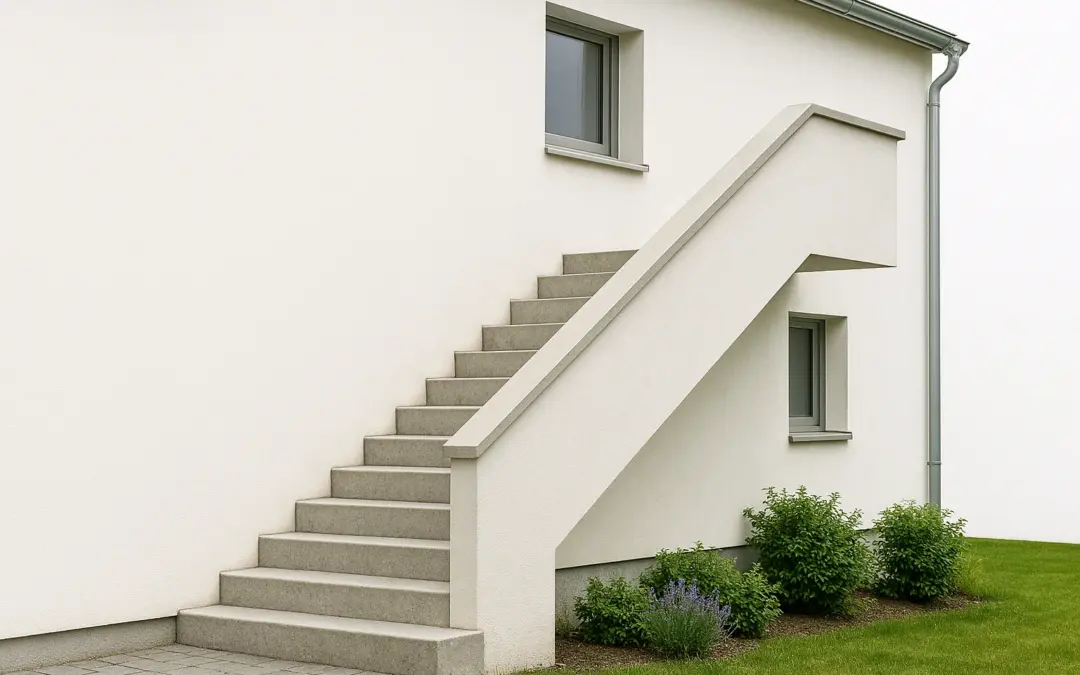 Coût de construction d’un escalier en béton