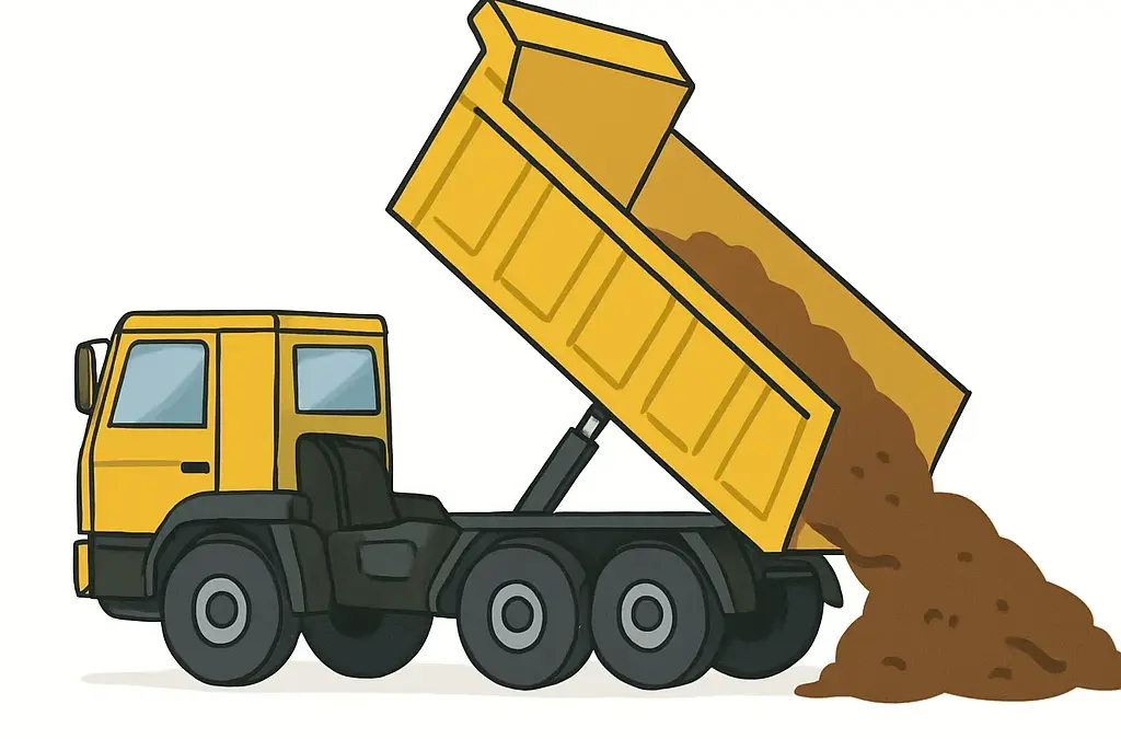 Calcul du nombre de camions en terrassement