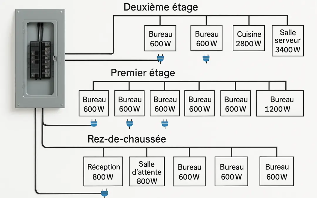 Dimensionnement des Circuits dans un Bâtiment