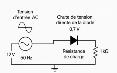 Diode en Redressement Simple