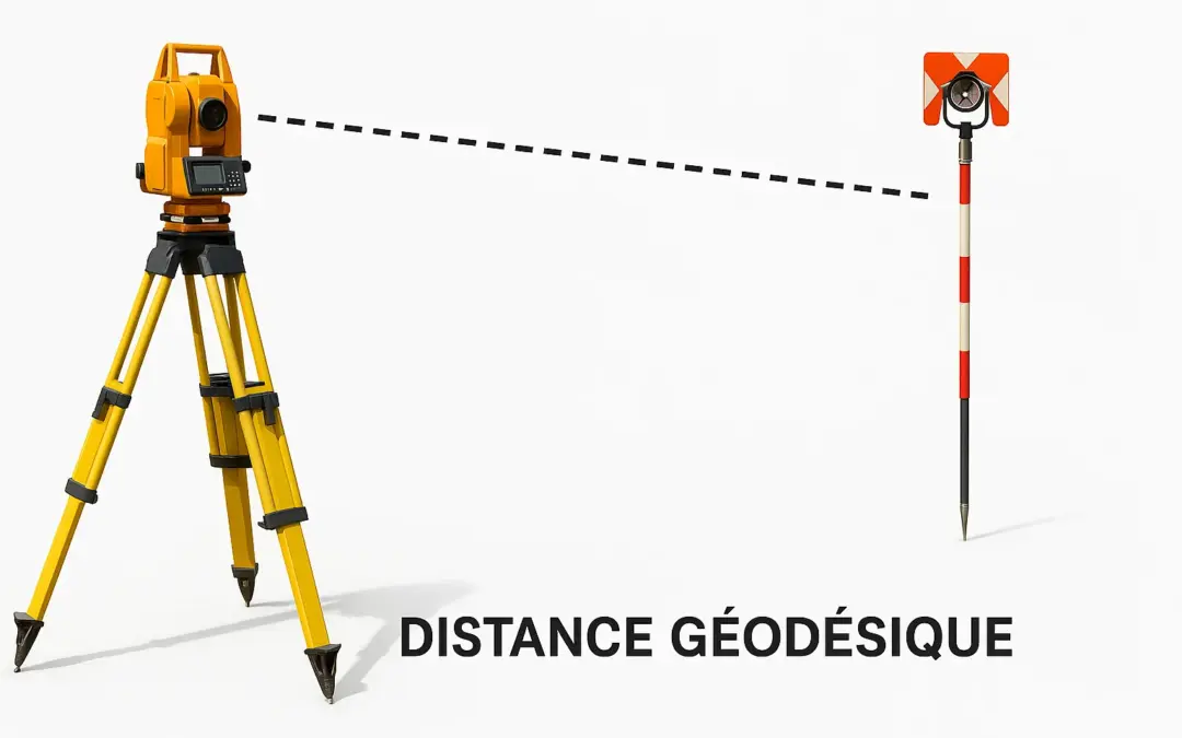 Distance géodésique entre deux points