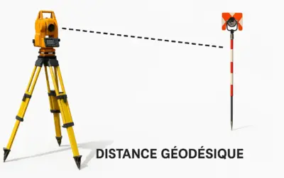 Distance géodésique entre deux points
