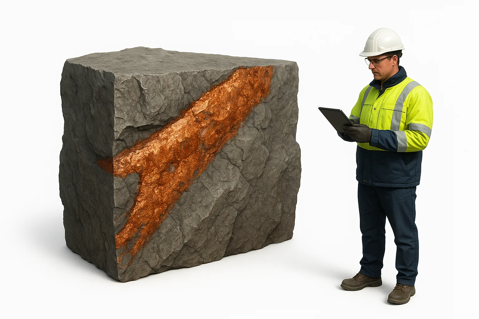 Évaluation des réserves de minerai