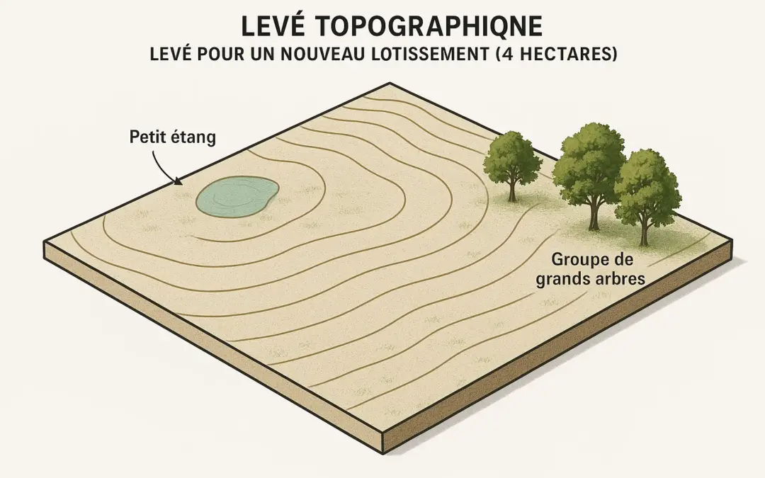 Levé Topographique sur un Terrain