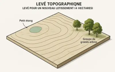 Levé Topographique sur un Terrain