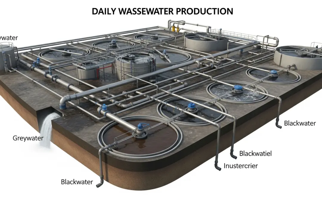 Production Quotidienne d’Eaux Usées