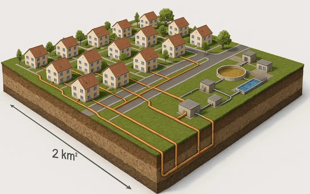Système de Drainage Urbain pour un Lotissement