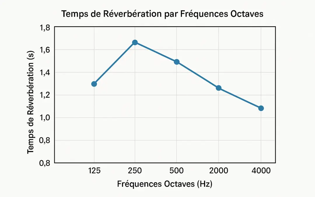 Temps de Réverbération par Fréquences Octaves