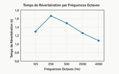 Temps de Réverbération par Fréquences Octaves