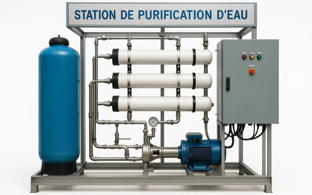 Traitement dans une Station de Purification d’Eau
