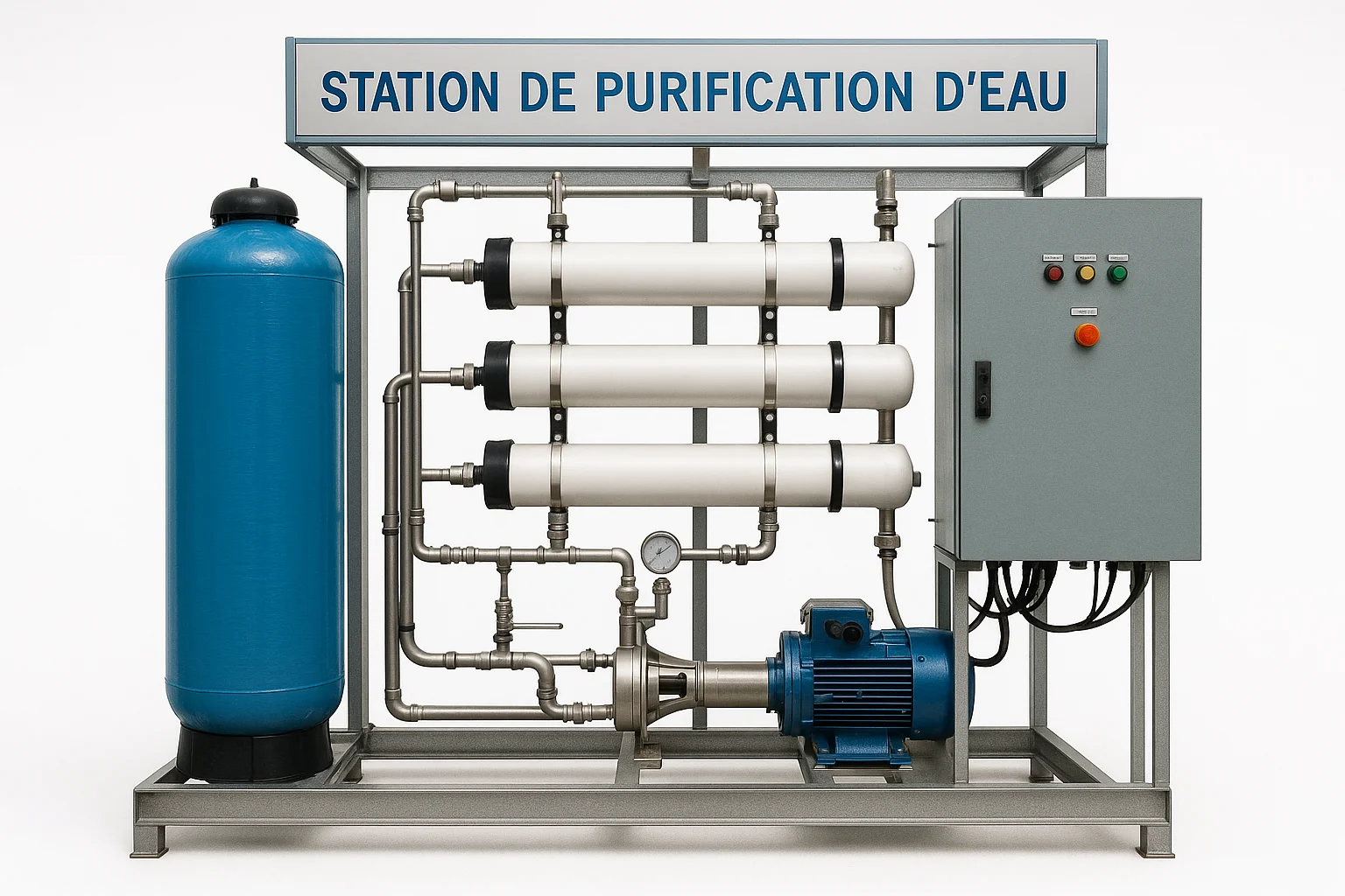 Traitement dans une Station de Purification d’Eau