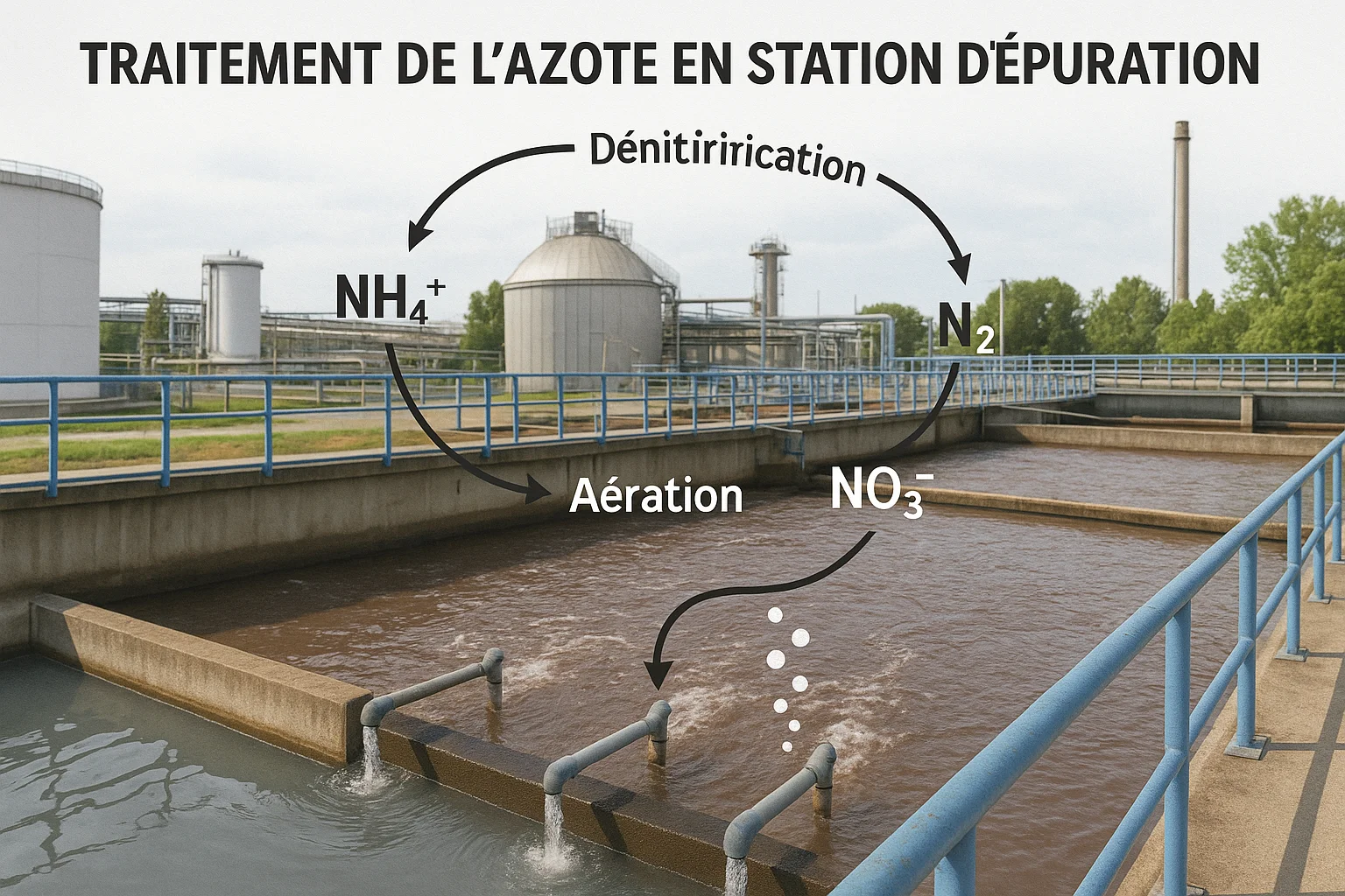 Traitement de l'Azote en Station d'Épuration