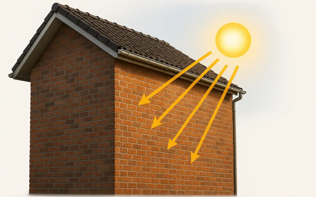 Analyse d’un Mur Exposé au Soleil