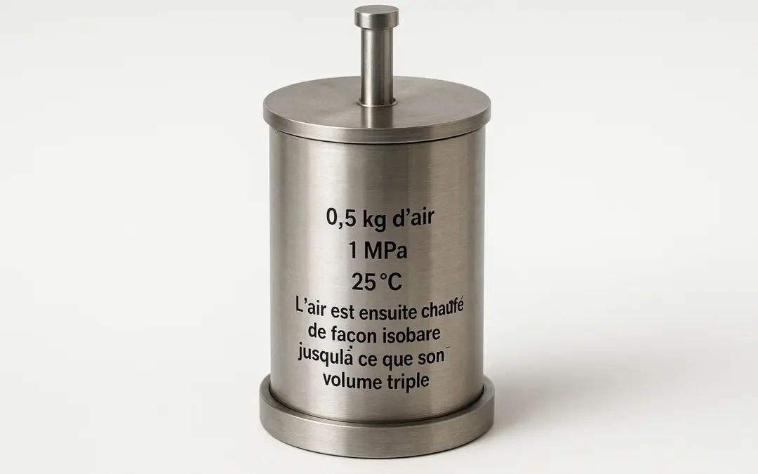 Processus Isobare pour l’Air