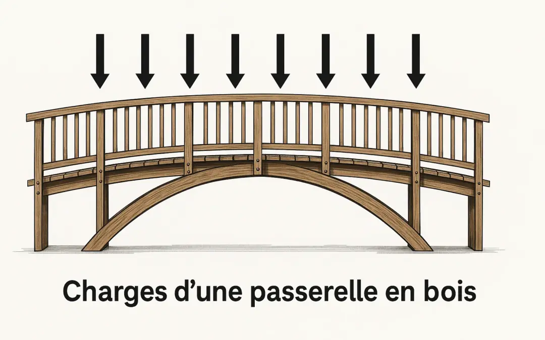 Calcul les charges d’une passerelle