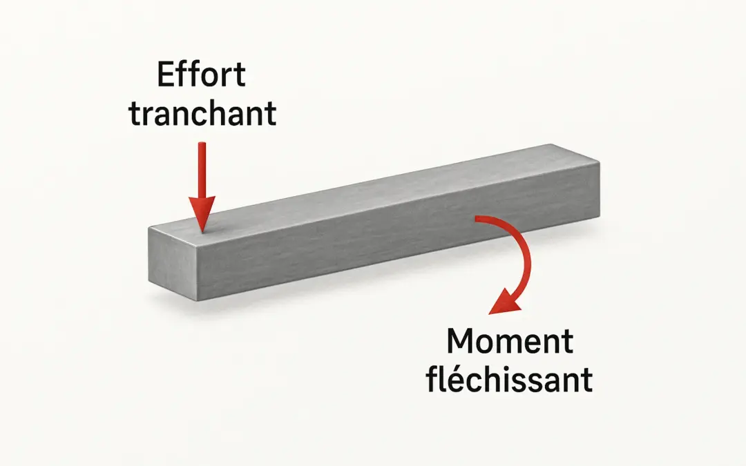 Effort Tranchant et du Moment Fléchissant