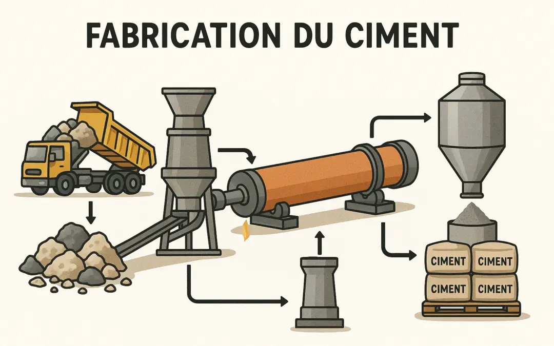 Fabrication du Ciment