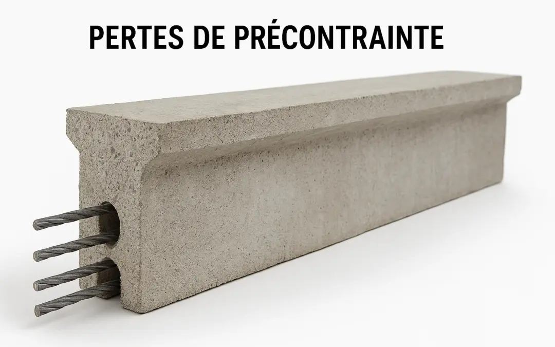 Pertes de Précontrainte dans une Poutre