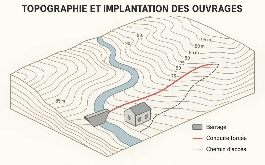 Topographie et Implantation des Ouvrages