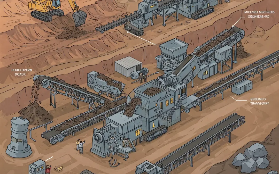 Traitement du Minerai en Exploitation Minière