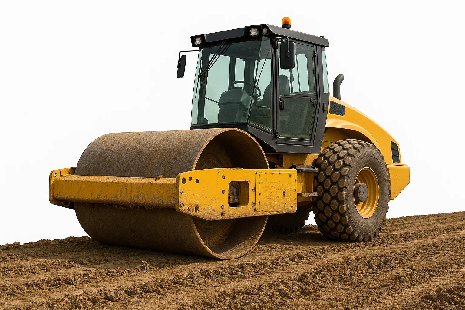Compacteur vibrant monocylindre