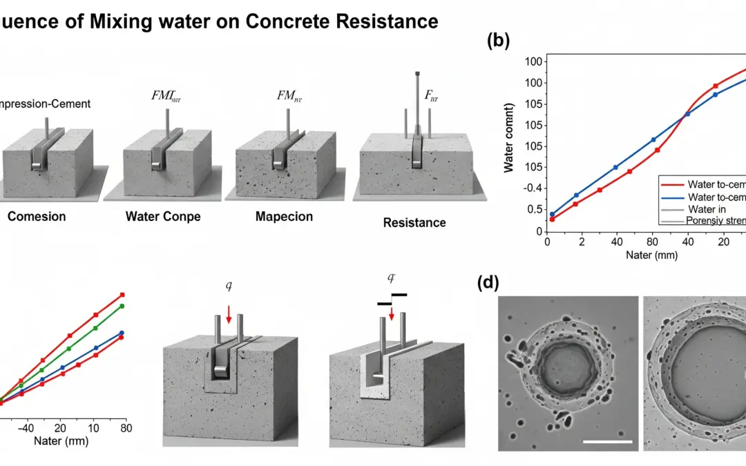 Étude de l’Influence de l’Eau de Gâchage