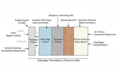 Calcul du Coefficient de Transmission Thermique U (Up)