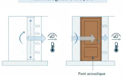 Analyse de l’effet d’une porte sur l’isolement