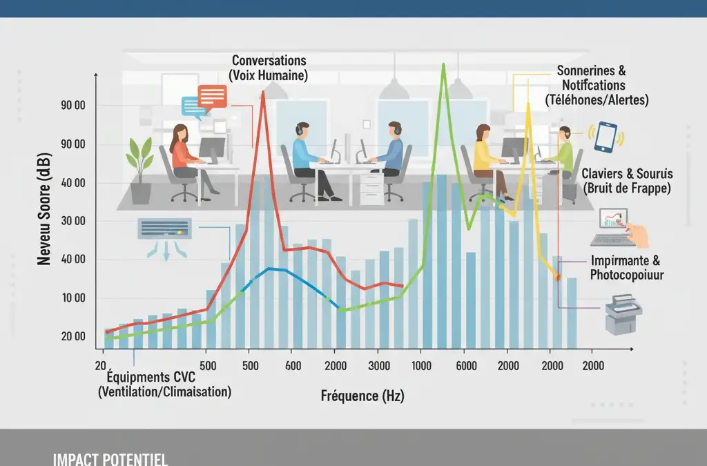 Analyse du Spectre de Bruit du Bureau