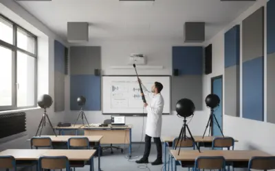 Étude acoustique de la salle de classe